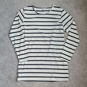 Striped Long Sleeve Top